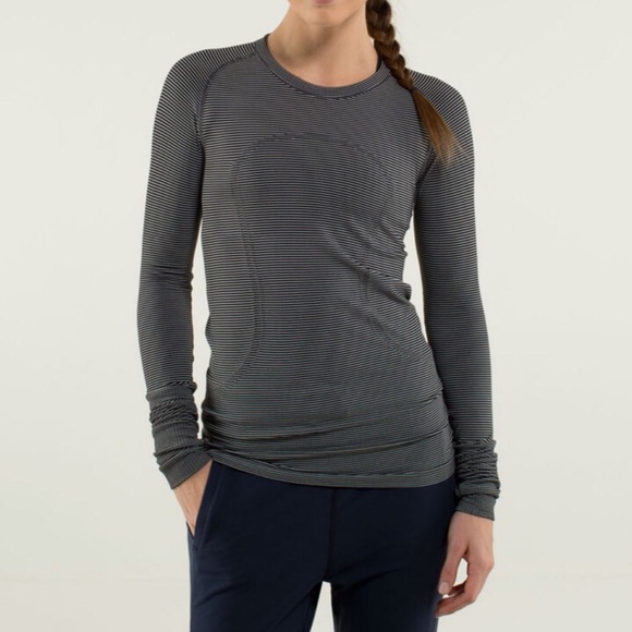 lululemon athletica Tops - Lululemon Sz 10 Run Swiftly Top EUC